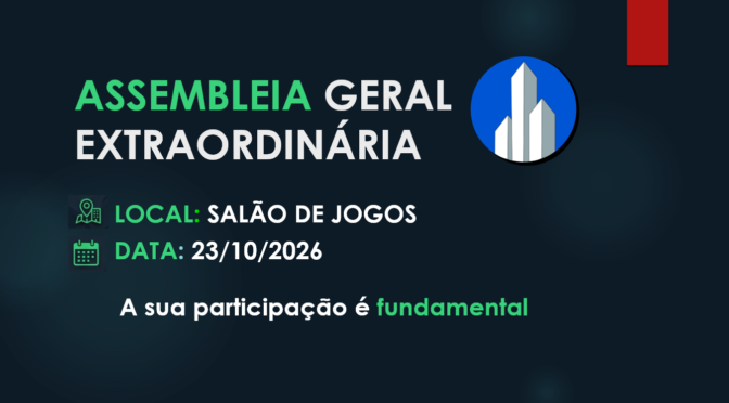 ASSEMBLEIA GERAL EXTRAORDINÁRIA